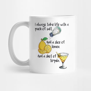 Celebrate life, funny sayings gift Mug